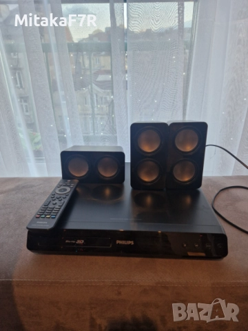 Домашно кино Phillips 5.1 Home theater Blu Ray, снимка 2 - Аудиосистеми - 52956717