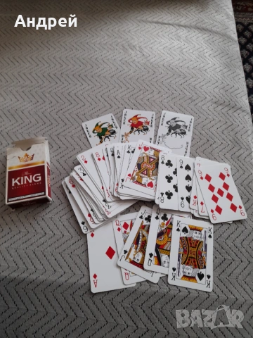 Карти за игра King, снимка 2 - Карти за игра - 53012017
