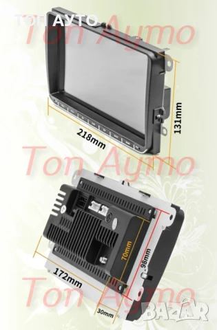 Мултимедия 9" Андроид Фолксваген Сеат Шкода VW SEAT SKODA 2GB/32GB, снимка 3 - Аксесоари и консумативи - 51080688