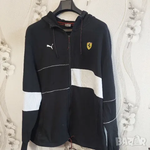 Puma Ferrari SF Motorsport Hooded Sweat горнище / суитчър размер ХХЛ, снимка 9 - Спортни дрехи, екипи - 48535219