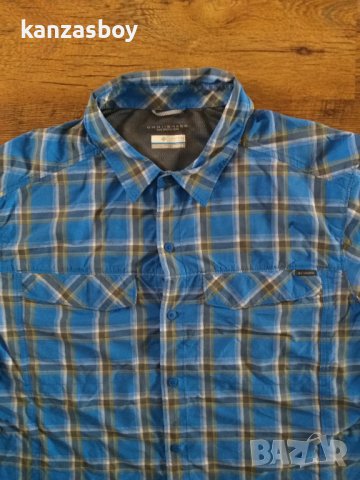 columbia omni shade sun protection - страхотна мъжка риза 2ХЛ, снимка 3 - Ризи - 40100880