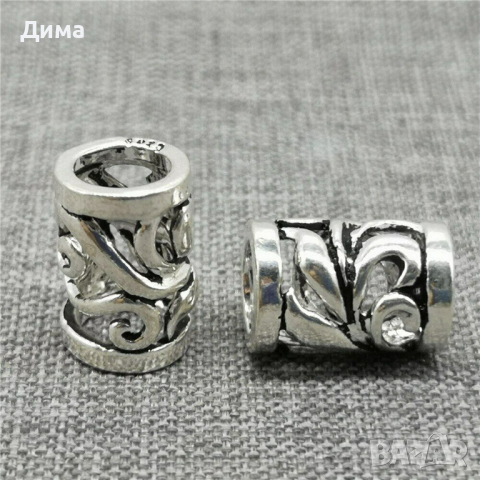 4-17лв. Талисмани 925 Стерлингово Сребро тип Пандора-за гривни.Различни модели,размери,различни цени, снимка 6 - Гривни - 36429697