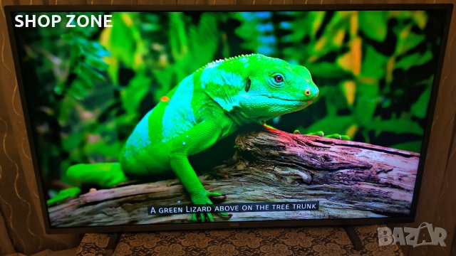 Ултратънък Philips 43" 4K Ultra HD, Smart TV