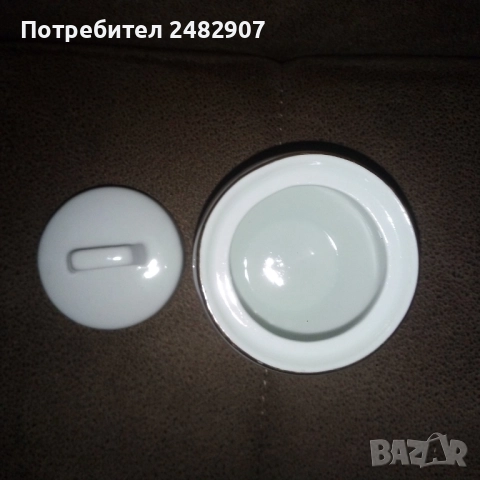 Стара порцеланова захарница, снимка 15 - Антикварни и старинни предмети - 51929197