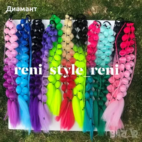 Луксозна Bubble Опашка Африкански Плитки Сенегалски Туистери Прически , снимка 1