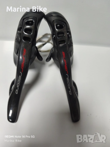 НОВ електронен шосеен монтаж Campagnolo Super Record EPS 2x12 Rim , снимка 15 - Части за велосипеди - 52204614