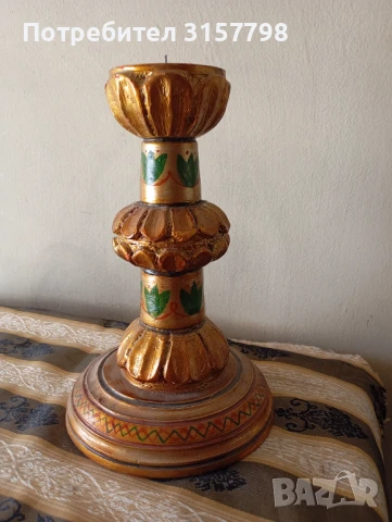 Винтидж свещник