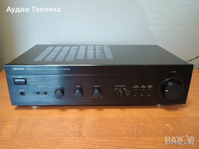 Стерео усилвател DENON PMA-280. Перфектен с много добър звук!, снимка 1