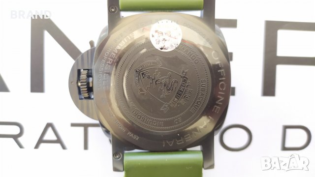 Panerai SUBMERSIBLE Marina Militare CARBOTECH™ 47MM клас 5A+, снимка 8 - Мъжки - 28262487