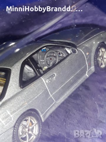 NISSAN  SKYLINE GT-R R 34 V spec AUTOart 1.43  Top Model , снимка 11 - Колекции - 39258739