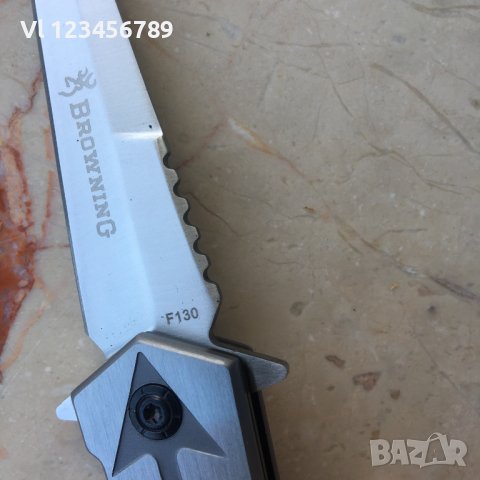 Сгъваем нож /кама/ Browning F130, снимка 2 - Ножове - 36720390