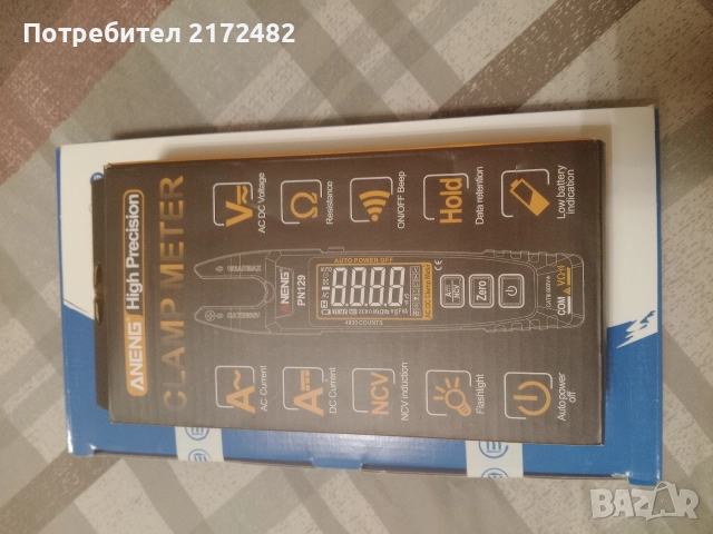 ампер клещи  ANENG, снимка 2 - Друга електроника - 52866244