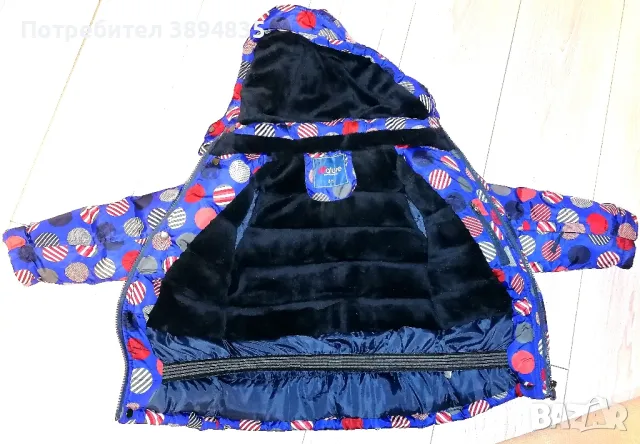 Изключително топло зимно якенце Nature - за 4/5 годинки като ново. , снимка 3 - Детски якета и елеци - 47751595