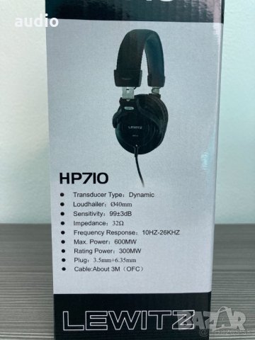 Студийни слушалки LEWITZ, снимка 3 - Слушалки и портативни колонки - 33079148