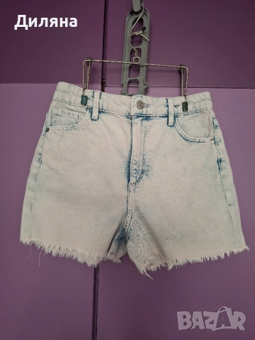Къси дънкови панталонки за момиче H&M 146 см