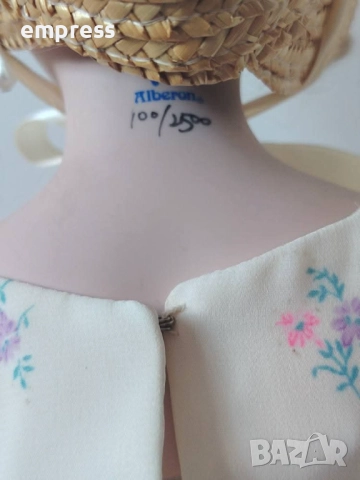 Порцеланова кукла Alberon Arabella , снимка 8 - Колекции - 52672691