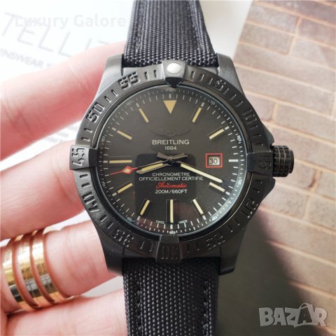 Мъжки часовник Breitling Avenger Blackbird с автоматичен механизъм, снимка 1 - Мъжки - 38746667