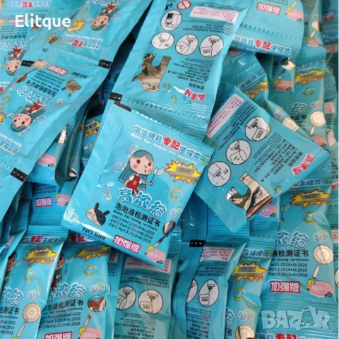 Модерен пистолет за сапунени балончета с батерии и удобна дръжка / Цвят: Син, Розов, снимка 8 - Други - 52819748