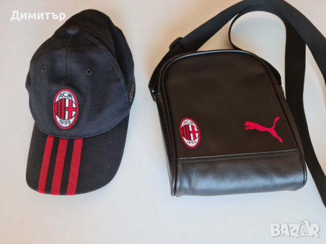 AC Milan Милан чанта Puma и шапка Adidas, снимка 2 - Футбол - 51602129