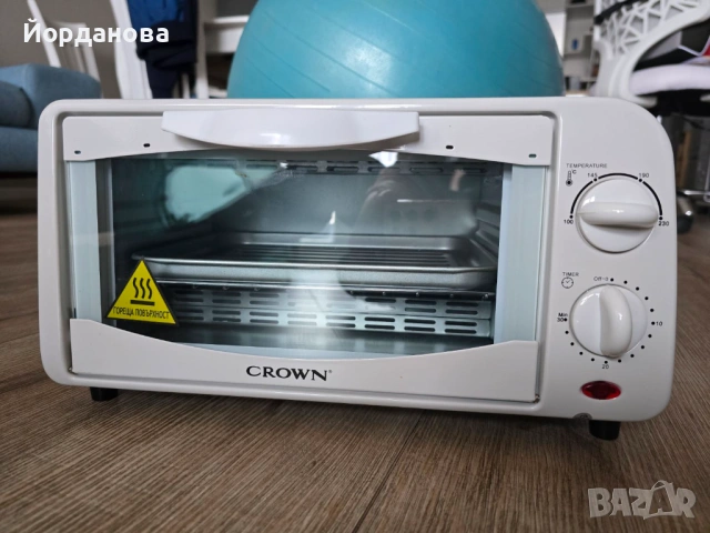 Мини фурна Crown , снимка 2 - Печки, фурни - 53231997