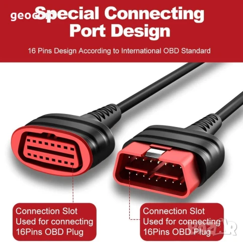 ThinkDiag Extension cable TKEC1 (Нов, 60см), снимка 5 - Аксесоари и консумативи - 50542700