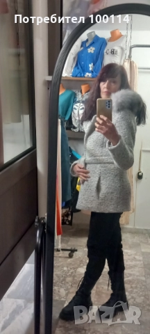 Дамско палто вълна, снимка 5 - Палта, манта - 52177435