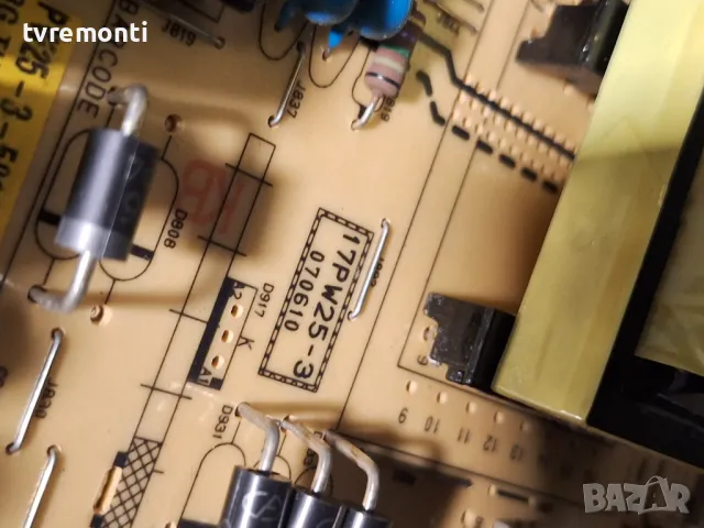 Захранваща платка ,17PW25-3,070610 - Sang 32843  32inc DISPLAY LTA320AP06, снимка 2 - Части и Платки - 48762256