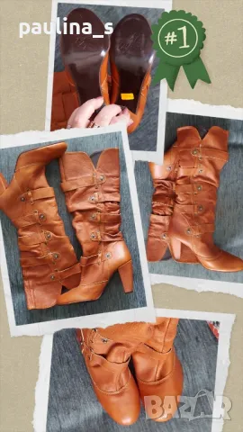 Четири чифта пролетно - есенни ботуши тип боти / Гърция , снимка 6 - Дамски ботуши - 49400677