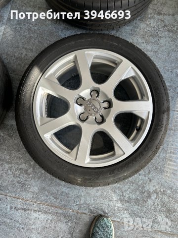 Джанти 17 5x12  с гуми 235/45 R17, снимка 7 - Гуми и джанти - 43982643