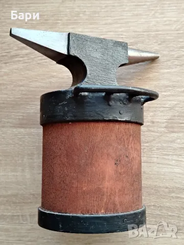 Стара малка бижутерска наковалня, снимка 5 - Колекции - 50439942