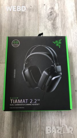 Слушалки RAZER TIAMAT 2.2 V2 BLACK