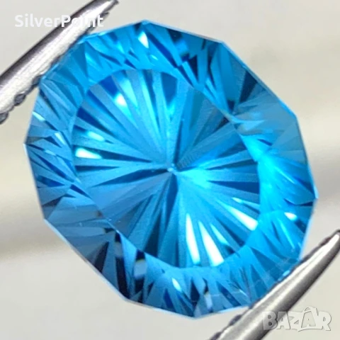 Топаз Swiss Blue фензи