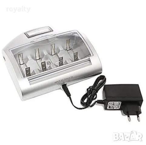 Универсално зарядно устройство за батерии с LCD дисплей и USB порт CHARGE KING, снимка 3 - Друга електроника - 49002142