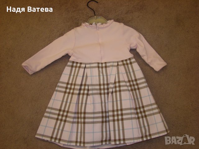 Оригинална рокля на BURBERRY 18 м. момиче, снимка 2 - Бебешки рокли - 26907201