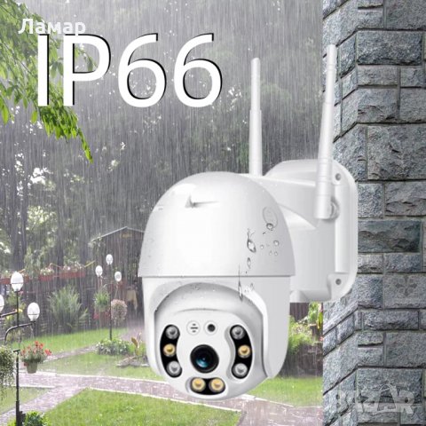WiFi безжична камера 5MP iCSee YCC365pus цена при поръчка на 2бр и повече нощно виждане проследяване