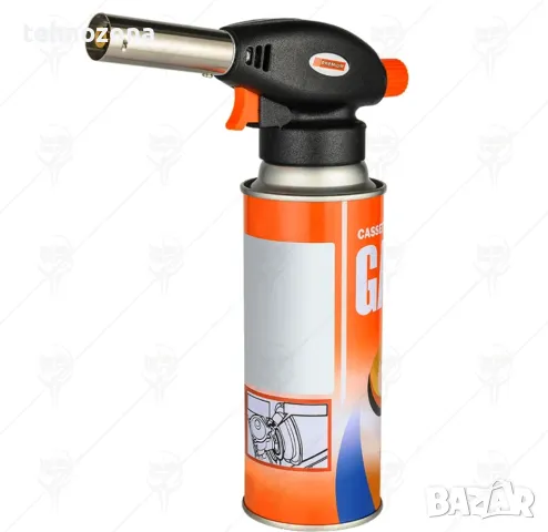 Горелка газова с пиезо запалване за битови цели и дребни ремонти, 1.3KW PREMIUM, снимка 4 - Други инструменти - 49283857