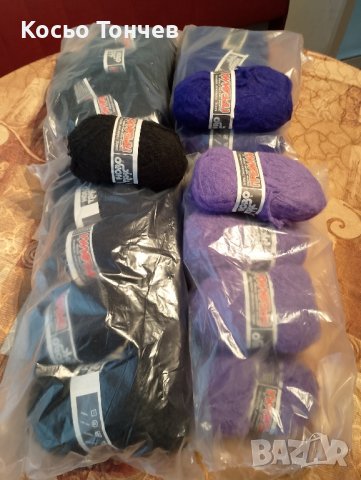 Ефектна камгарна прежда "Предима" за ръчно плетене , снимка 3 - Блузи с дълъг ръкав и пуловери - 43336850