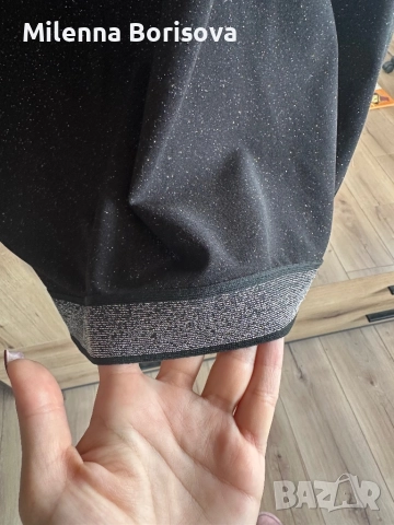 Рокля с блестящи частици oversize, снимка 3 - Рокли - 52276584