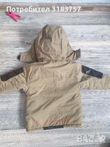 Яке с качулка, подплатено, дебело за зимата. Елек , снимка 4 - Бебешки якета и елеци - 43352119