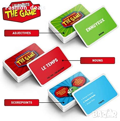 Нова настолна игра учене на езици английски испански деца обучение, снимка 5 - Образователни игри - 40827980