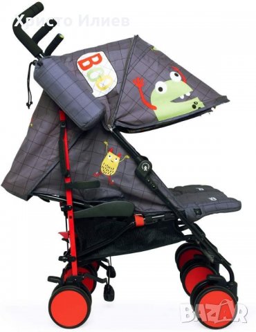 Cosatto Supa Dupa Monster Mob Бебешка Детска Количка Близнаци Косато с включена Чанта, снимка 8 - Детски колички - 28982170