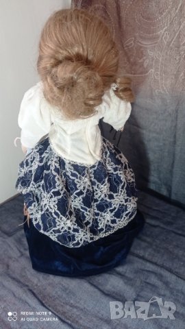 Викторианска порцеланова кукла 45 см, снимка 4 - Колекции - 38349229