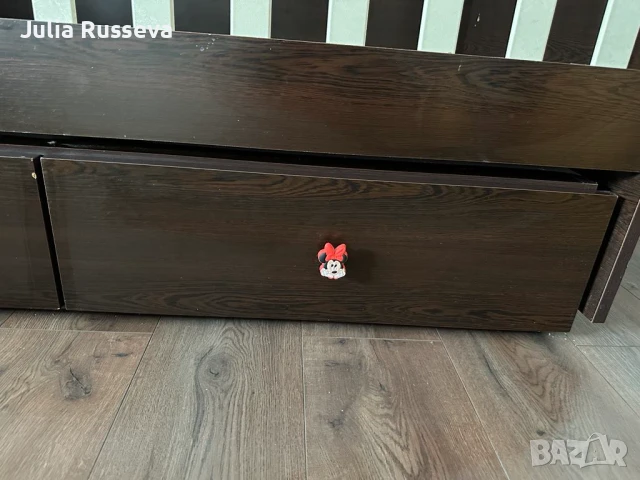 детско легло с люлеещ механизъм+матрак, снимка 6 - Бебешки легла и матраци - 51017379