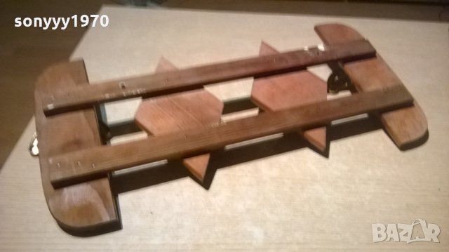красива дървена закачалка-56х26см-внос швеицария, снимка 17 - Колекции - 26476679