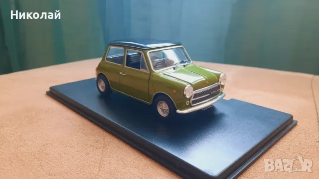 1972 Innocenti Mini Cooper MK3 1300 1:24 Leo Models Diecast Колекционерски модел количка, снимка 2 - Колекции - 49237359