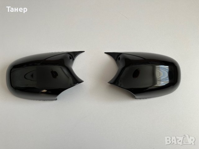 Декоративни капаци за огледала за BMW e90, черни