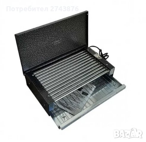  ЕЛЕКТРИЧЕСКА СКАРА ПАРТИ ГРИЛ RUBINO 1600W -ШАГРЕ, снимка 3 - Скари - 39940075