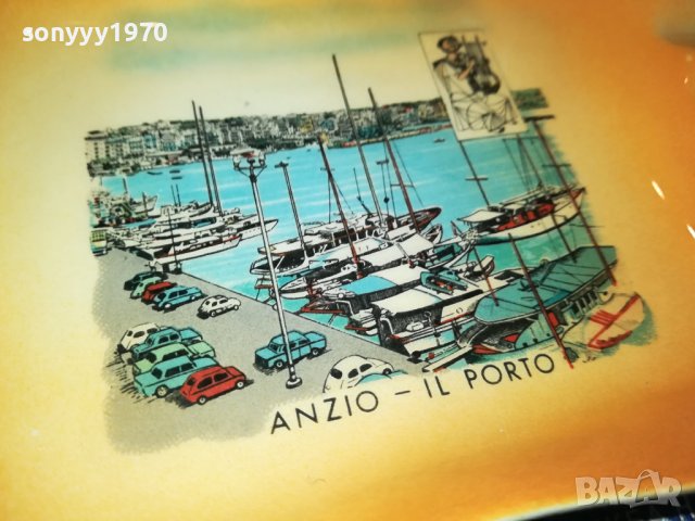 ПЕПЕЛНИК ОТ ИТАЛИЯ 15Х10СМ 3001241005, снимка 5 - Антикварни и старинни предмети - 44042513