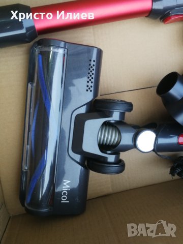 Мощна безжична прахосмукачка с турбо четка Micol mc-021, снимка 12 - Прахосмукачки - 43269726