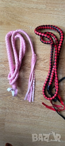 Кожен камшик 1,84 м дължина,нов, снимка 3 - Други - 52175555